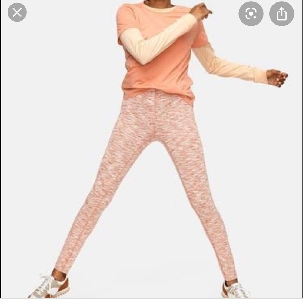 Outdoor Voices Clay Terra Knit Leggings